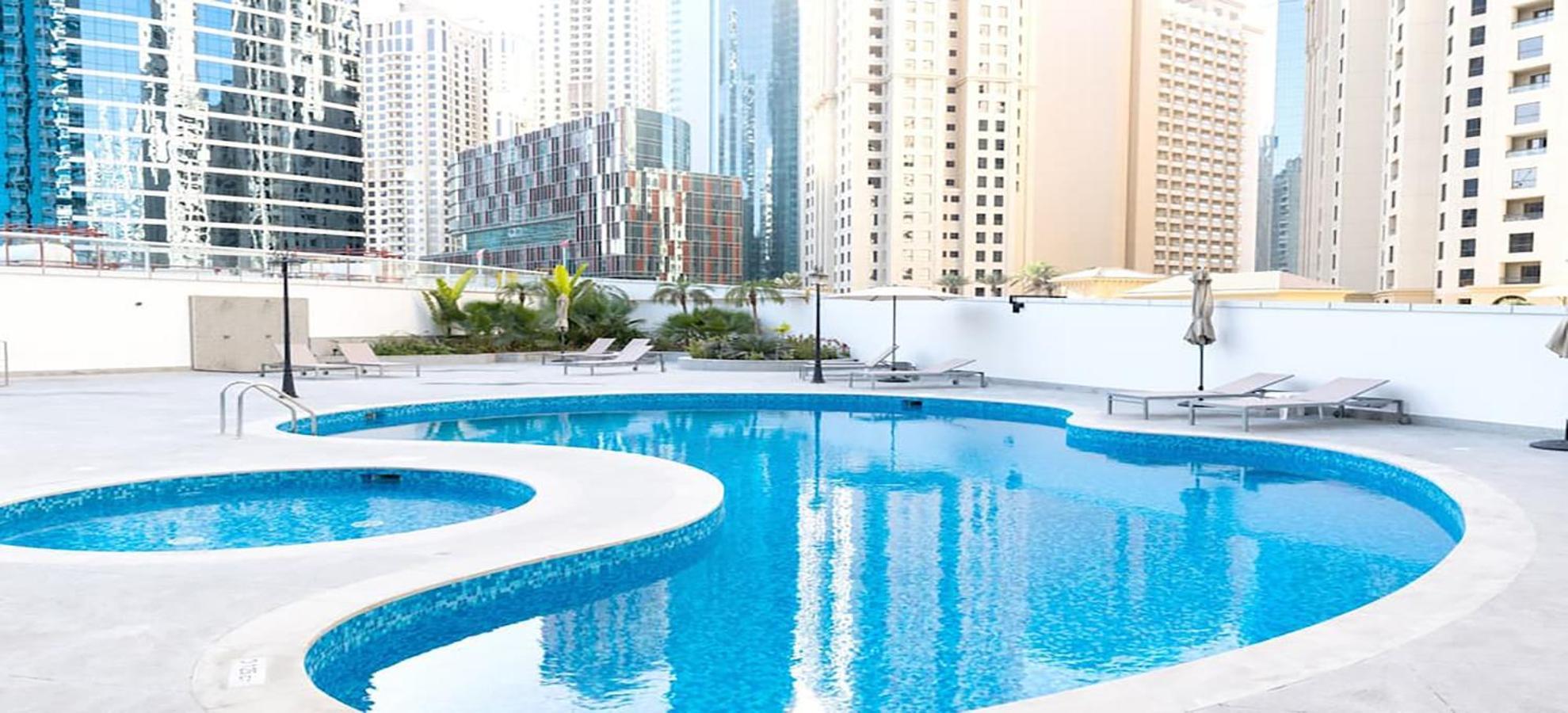 Apartmán Walk To The Beach Or Enjoy The Amazing View From The Balcony Dubaj Exteriér fotografie