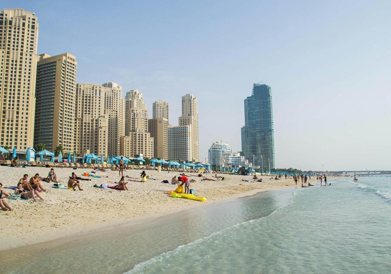 Apartmán Walk To The Beach Or Enjoy The Amazing View From The Balcony Dubaj Exteriér fotografie